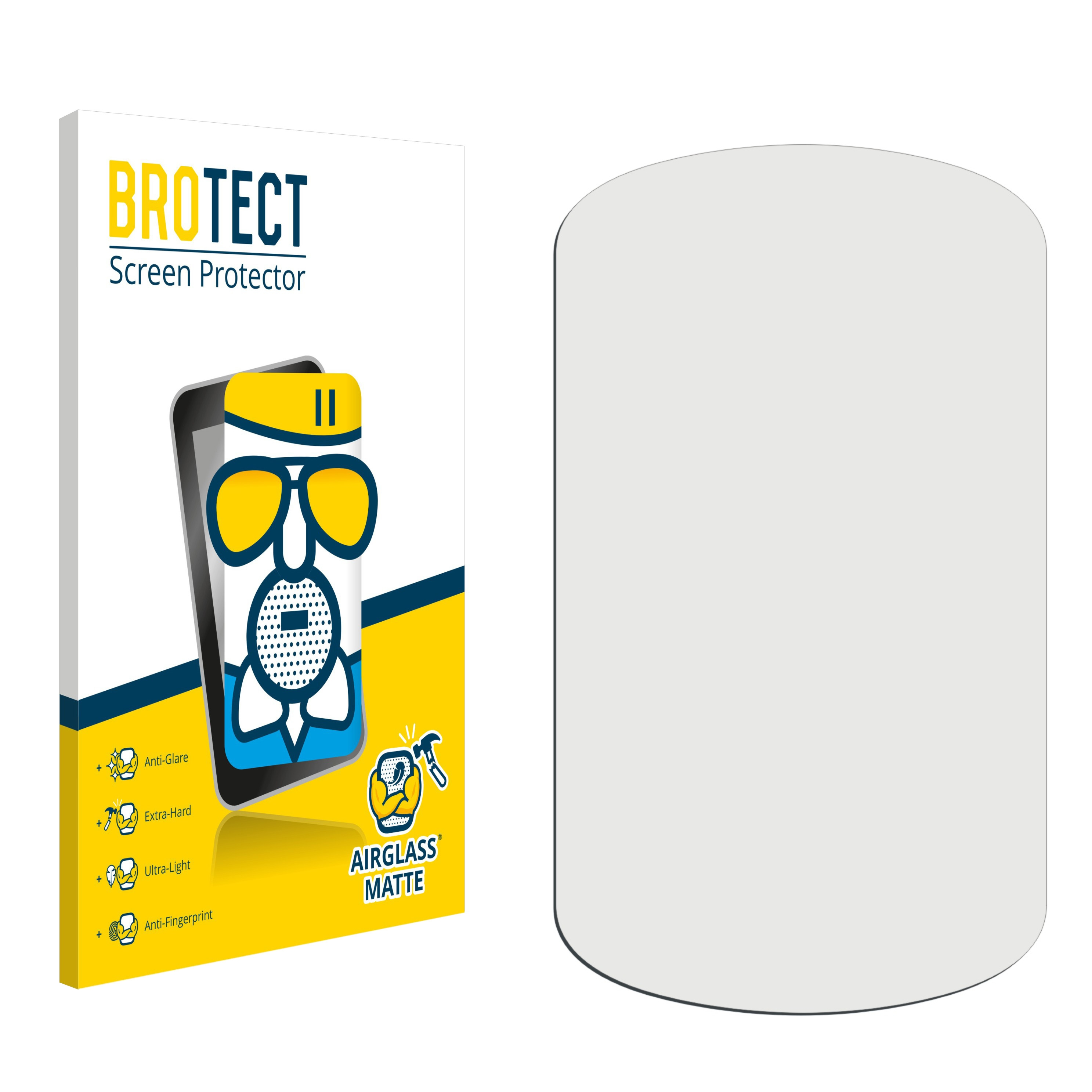 BROTECT Airglass matte Schutzfolie(für Garmin 25) eTrex Touch