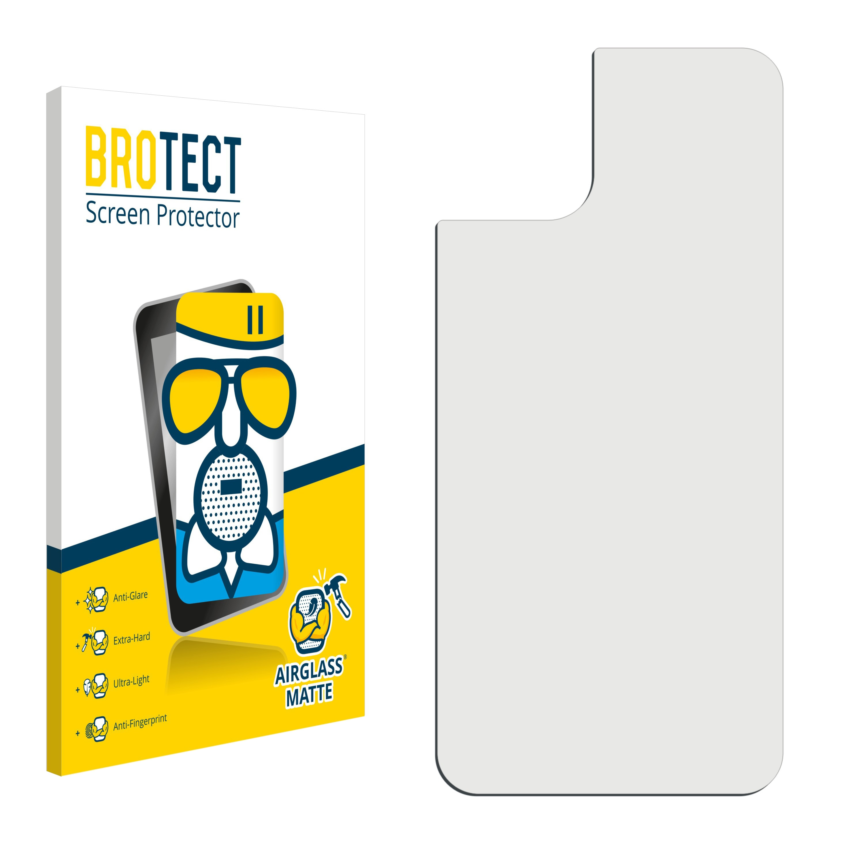 matte BROTECT Pro) 11 Apple Airglass Schutzfolie(für iPhone