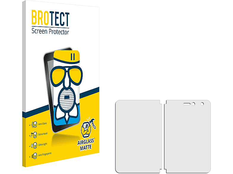 Duo) matte BROTECT Surface Microsoft Airglass Schutzfolie(für