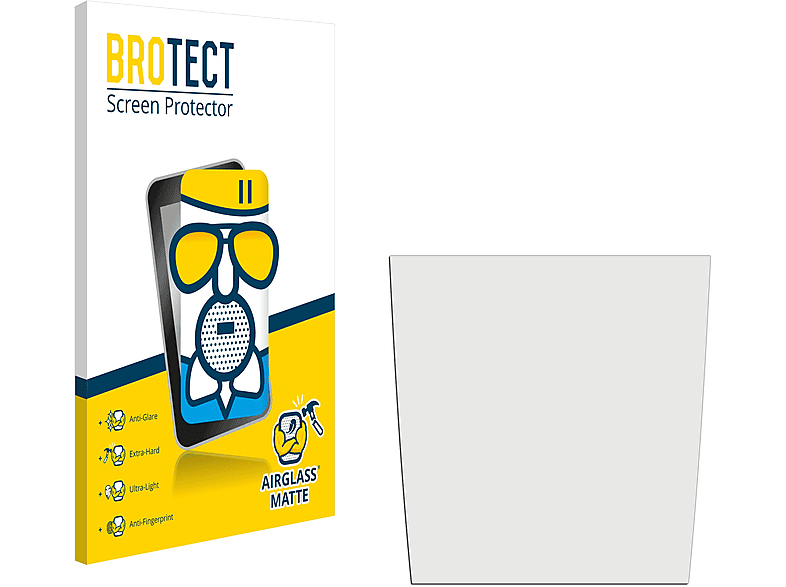 BROTECT Airglass matte Schutzfolie(für Porsche Taycan 2021 Infotainment System)