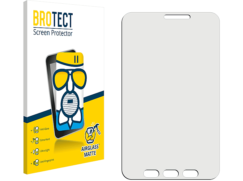 BROTECT Airglass matte Schutzfolie(für Samsung Galaxy Tab Active 2 SM-T395)