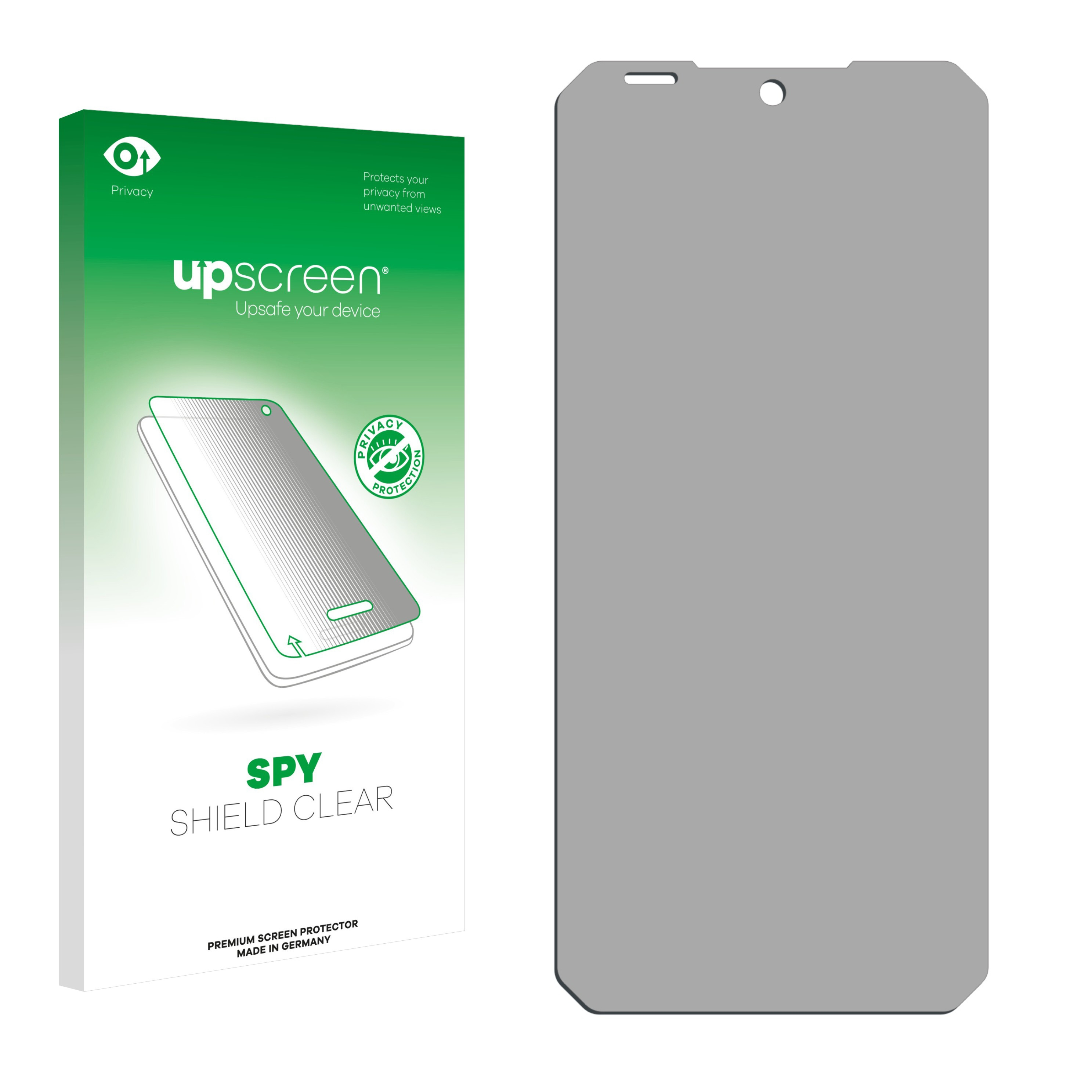 UPSCREEN S100 Doogee Pro) Anti-Spy Schutzfolie(für