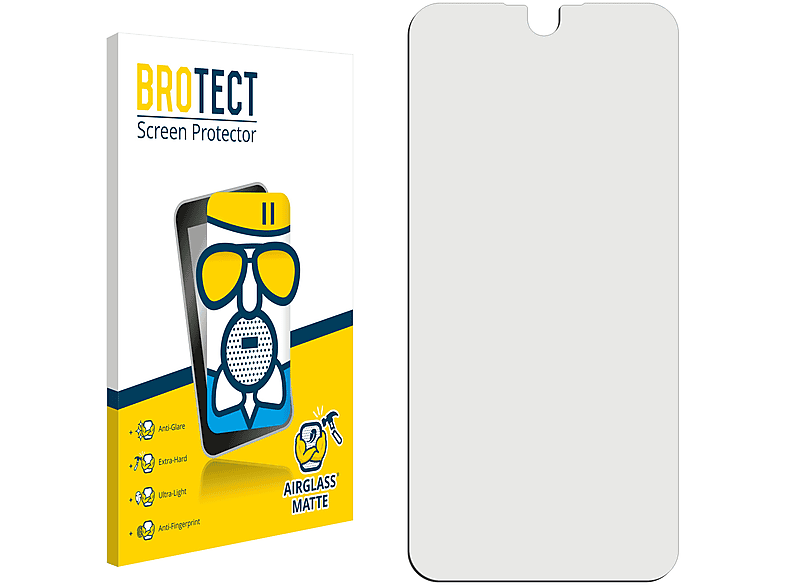 Airglass 1L matte Pro BROTECT 2021) Schutzfolie(für Alcatel