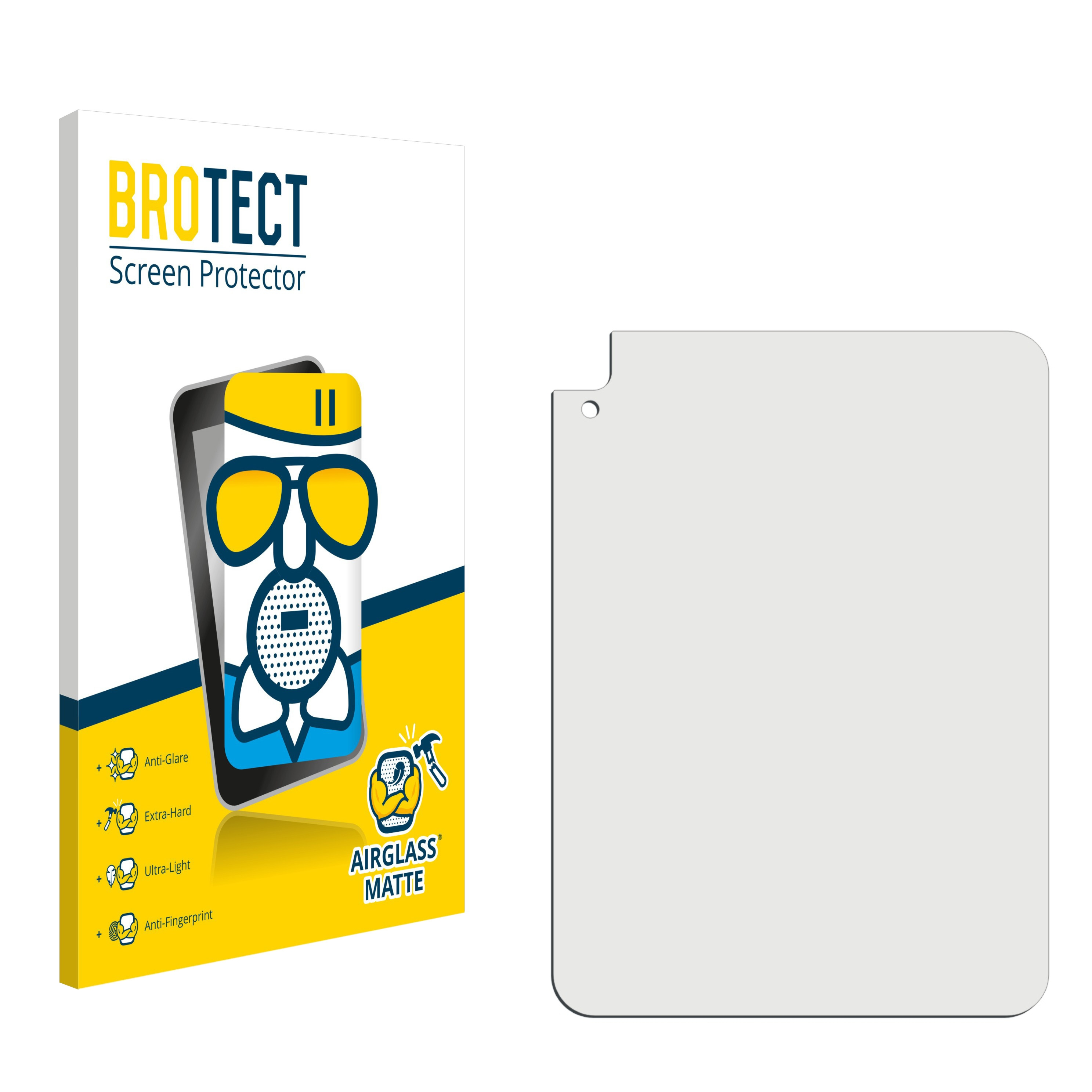 BROTECT Airglass matte Schutzfolie(für Apple iPad Gen.)) 10.9\