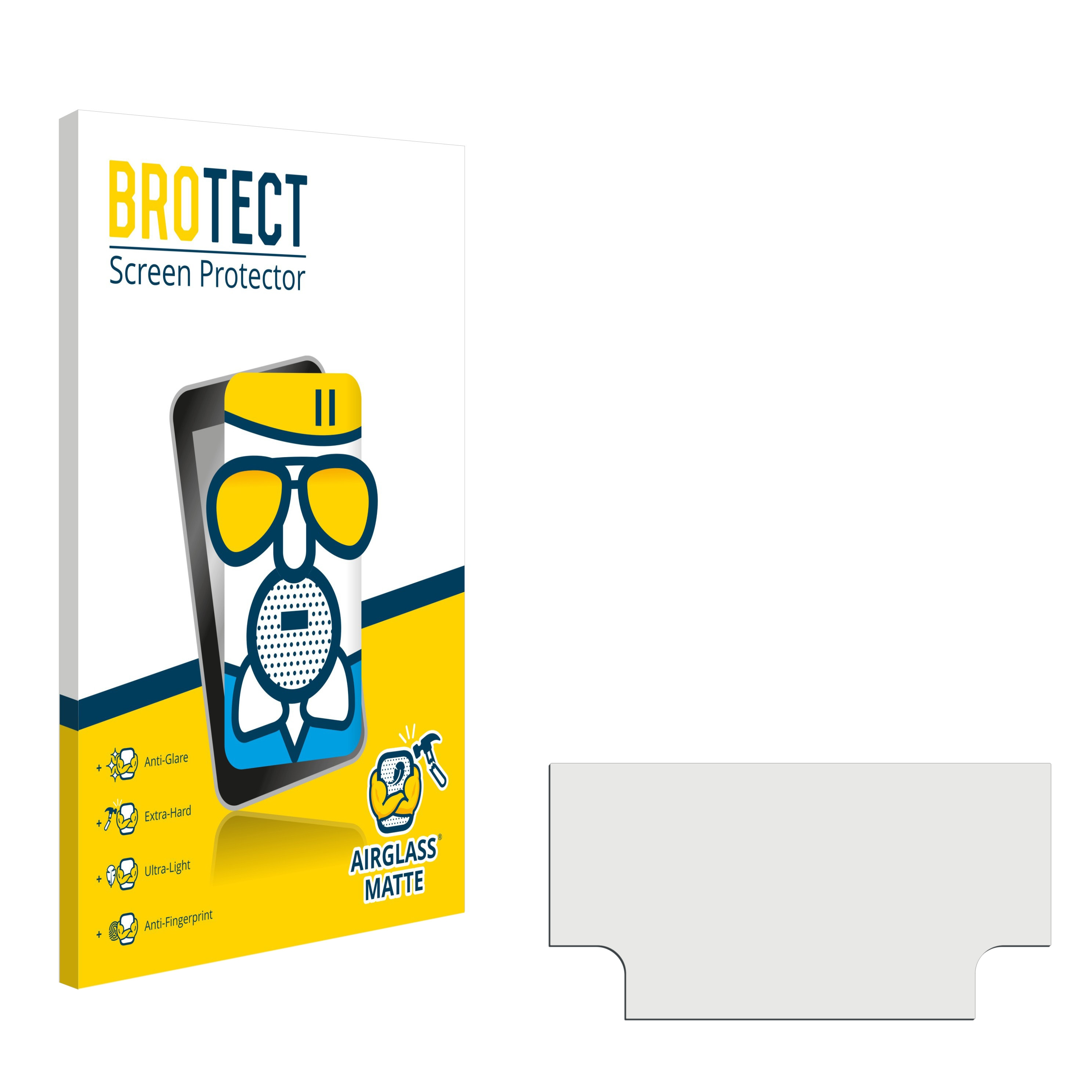 BROTECT Airglass matte Schutzfolie(für Plus Seat Navigation Tarraco 2019 8\