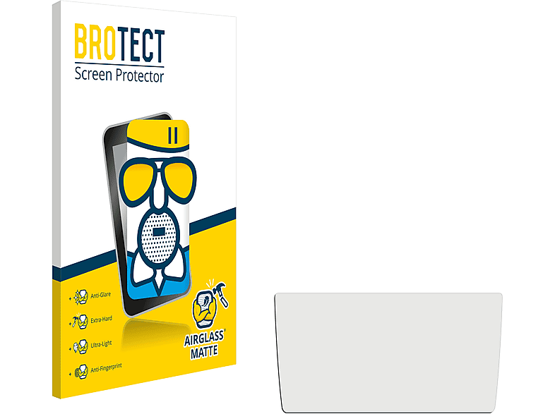 BROTECT Airglass matte Schutzfolie(für Volkswagen Passat GTE 2019 Discover Pro 9.2\