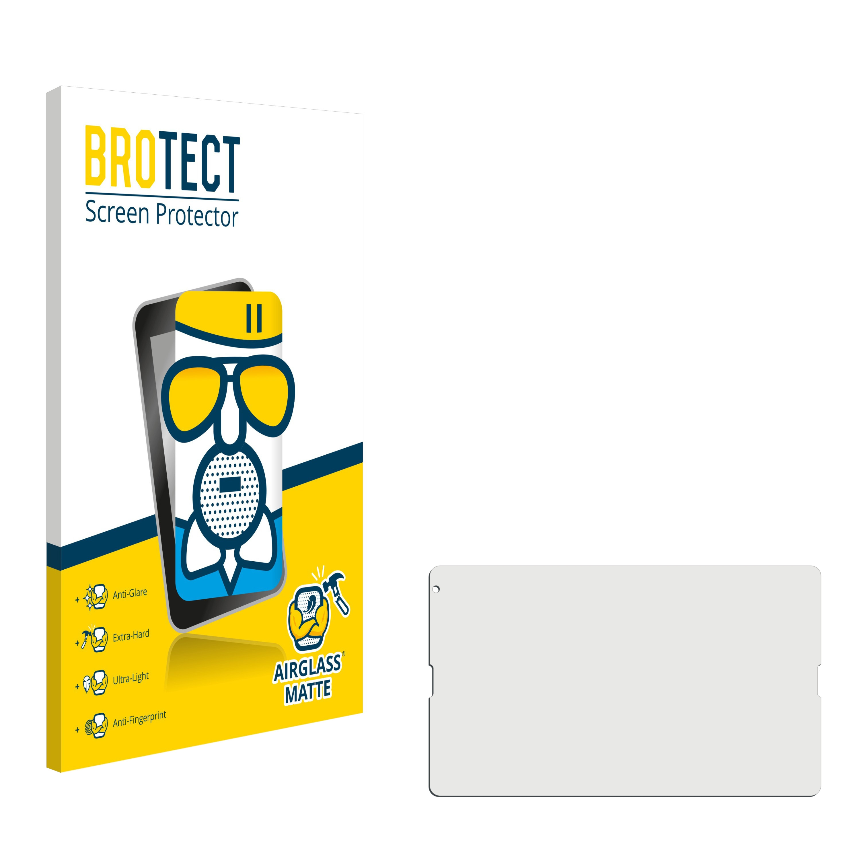 BROTECT Airglass matte MEDION Tablet E10421 Schutzfolie(für 10,1\