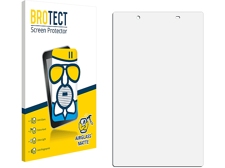 BROTECT Airglass matte Schutzfolie(für Lenovo Tab 4 8) | Tabletschutzfolien