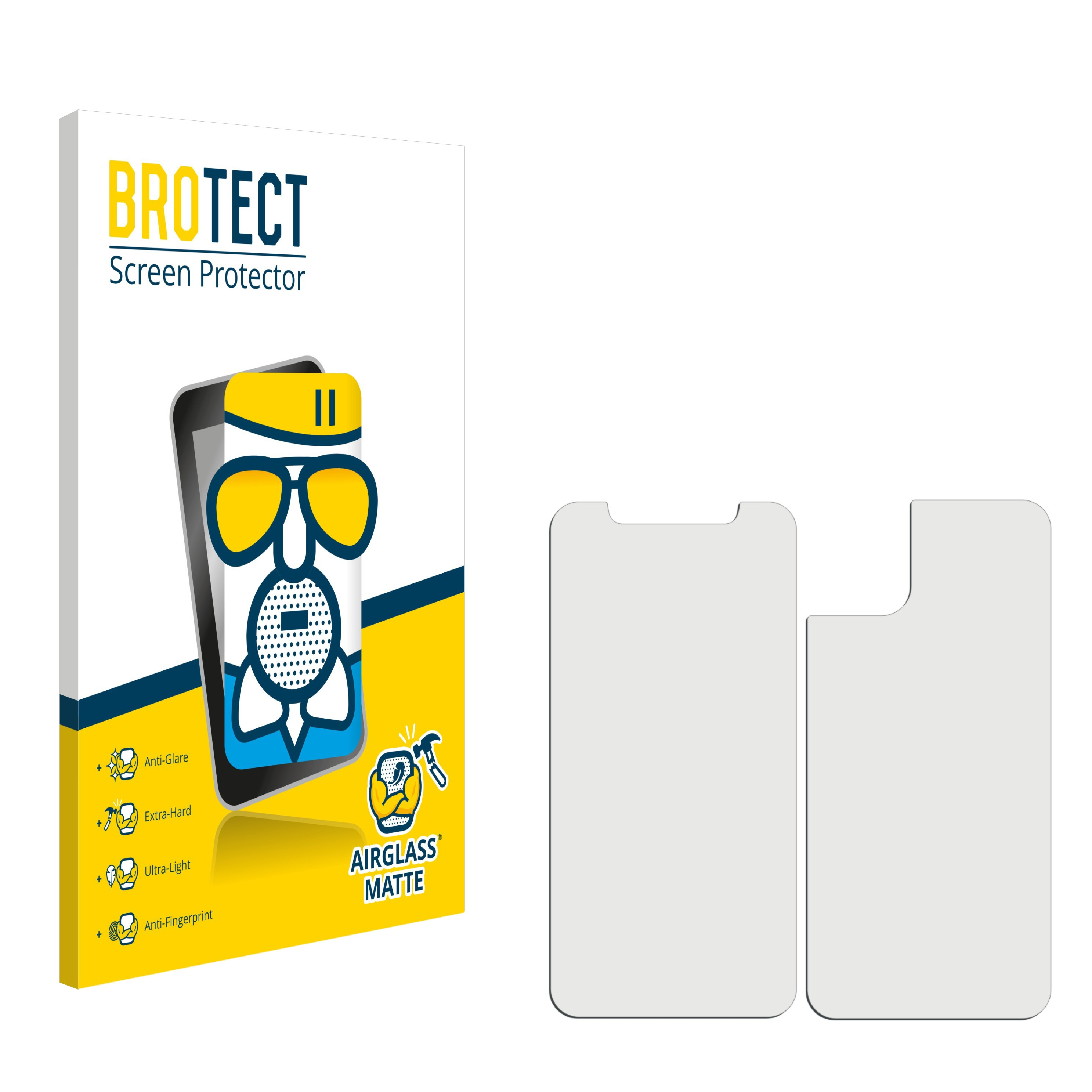 BROTECT Schutzfolie(für matte Airglass Apple iPhone 11)