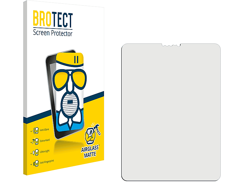 (2. Pro Apple iPad Airglass 2020 WiFi BROTECT Schutzfolie(für 11\