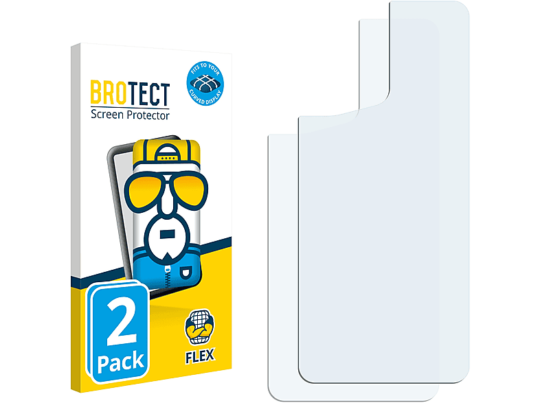 BROTECT 2x Flex Full-Cover 3D Curved Schutzfolie(für Oppo Find X5 Pro)