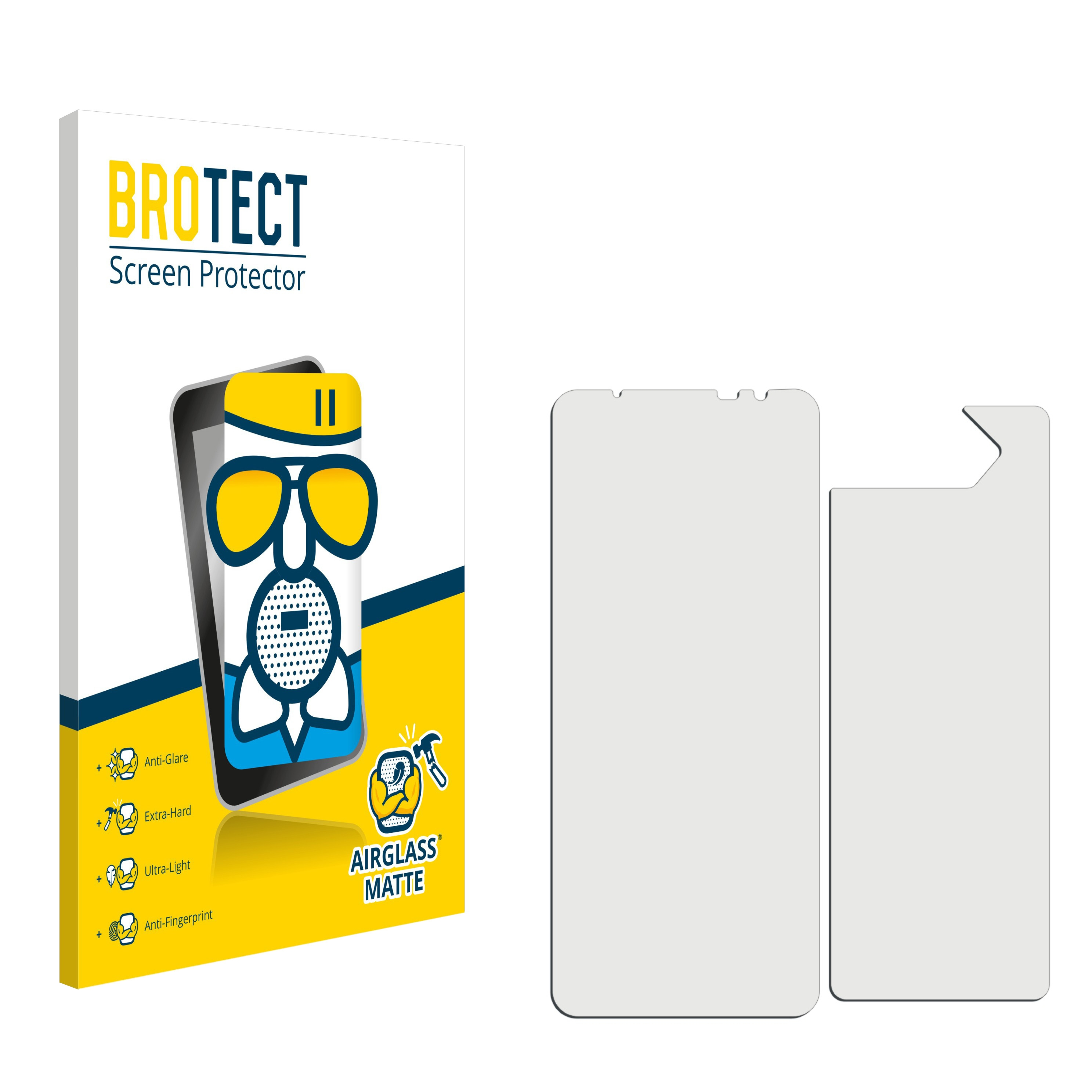 BROTECT Airglass matte ASUS ROG Schutzfolie(für Phone 5s)