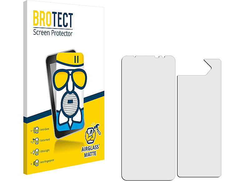 BROTECT Airglass matte Schutzfolie(für ASUS ROG Phone 5s)