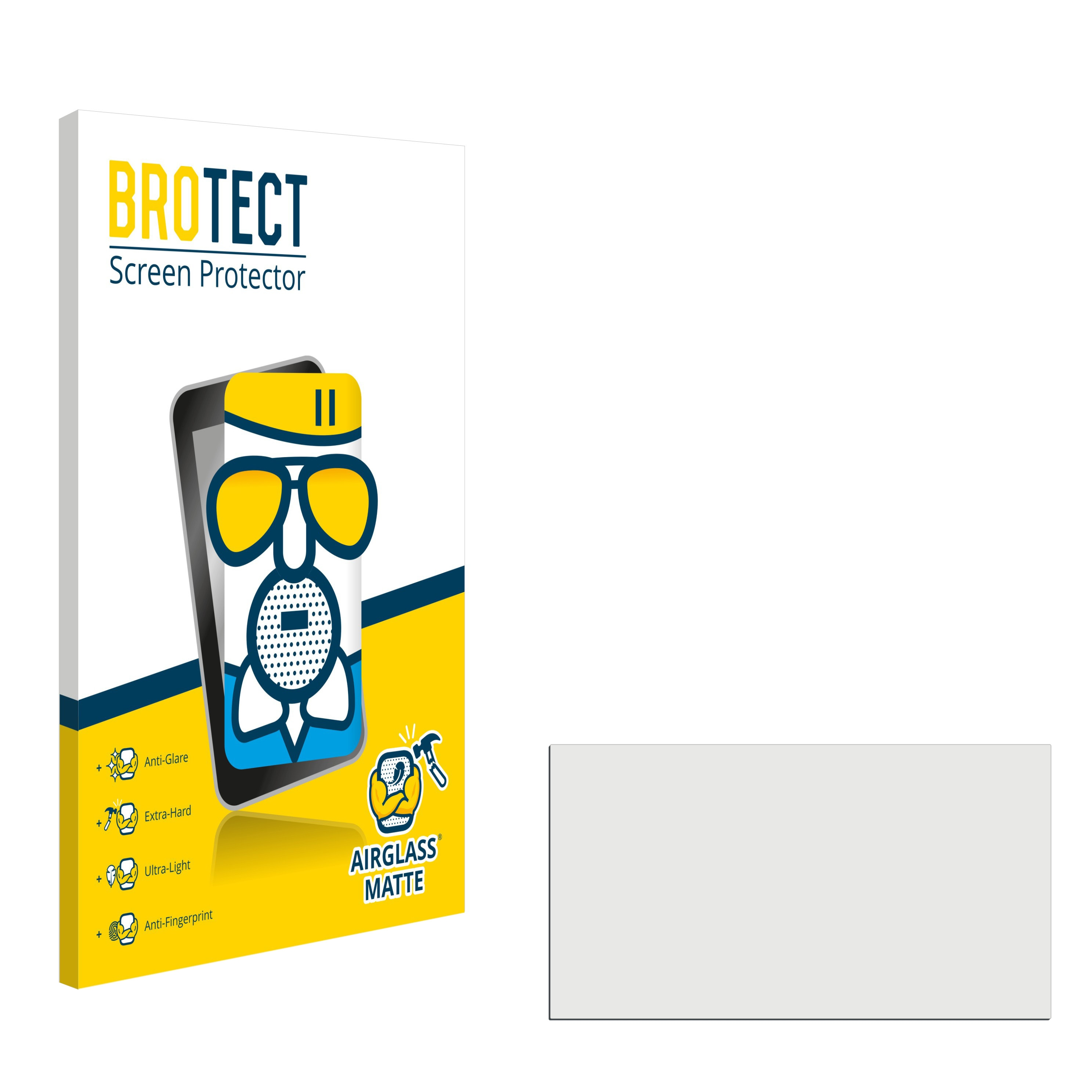 BROTECT Airglass matte Techniradio Schutzfolie(für 5 IR) TechniSat