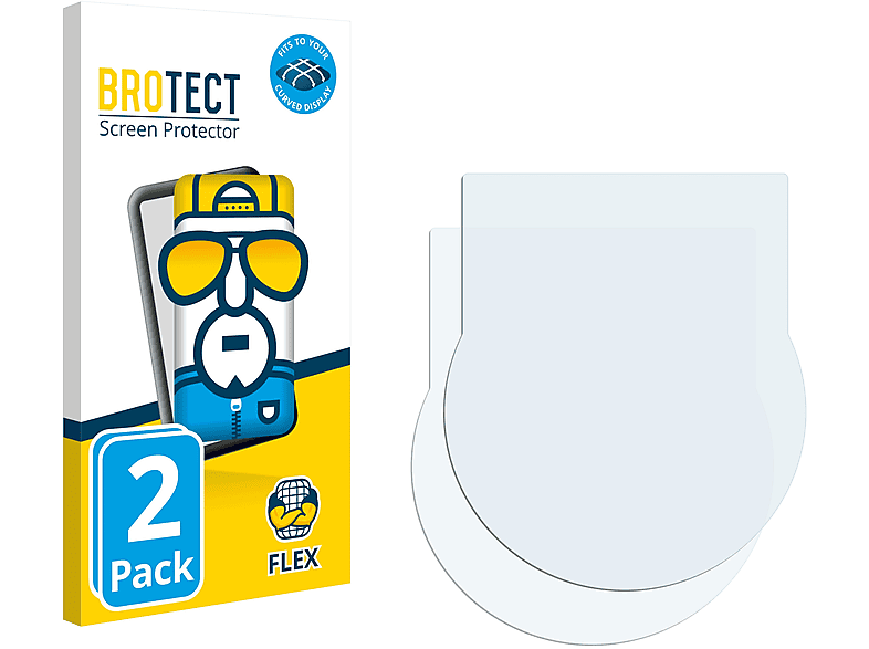 BROTECT 2x Flex Full-Cover 3D Curved Schutzfolie(für SoFlow SO1) | Schutzfolien & Schutzgläser