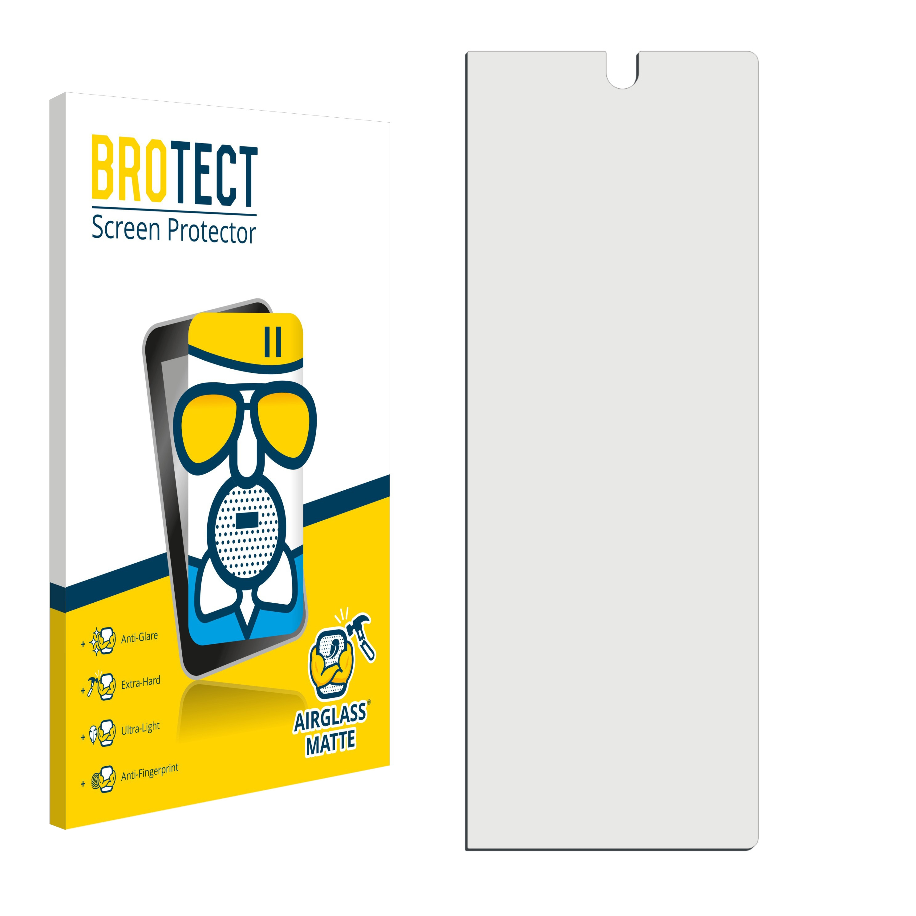 BROTECT Airglass 2 Samsung Schutzfolie(für Z Galaxy Fold matte 5G)