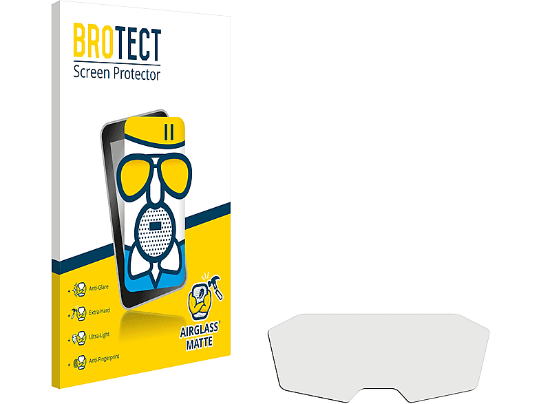 BROTECT Airglass matte Yamaha MT-07 2018-2020) Schutzfolie(für