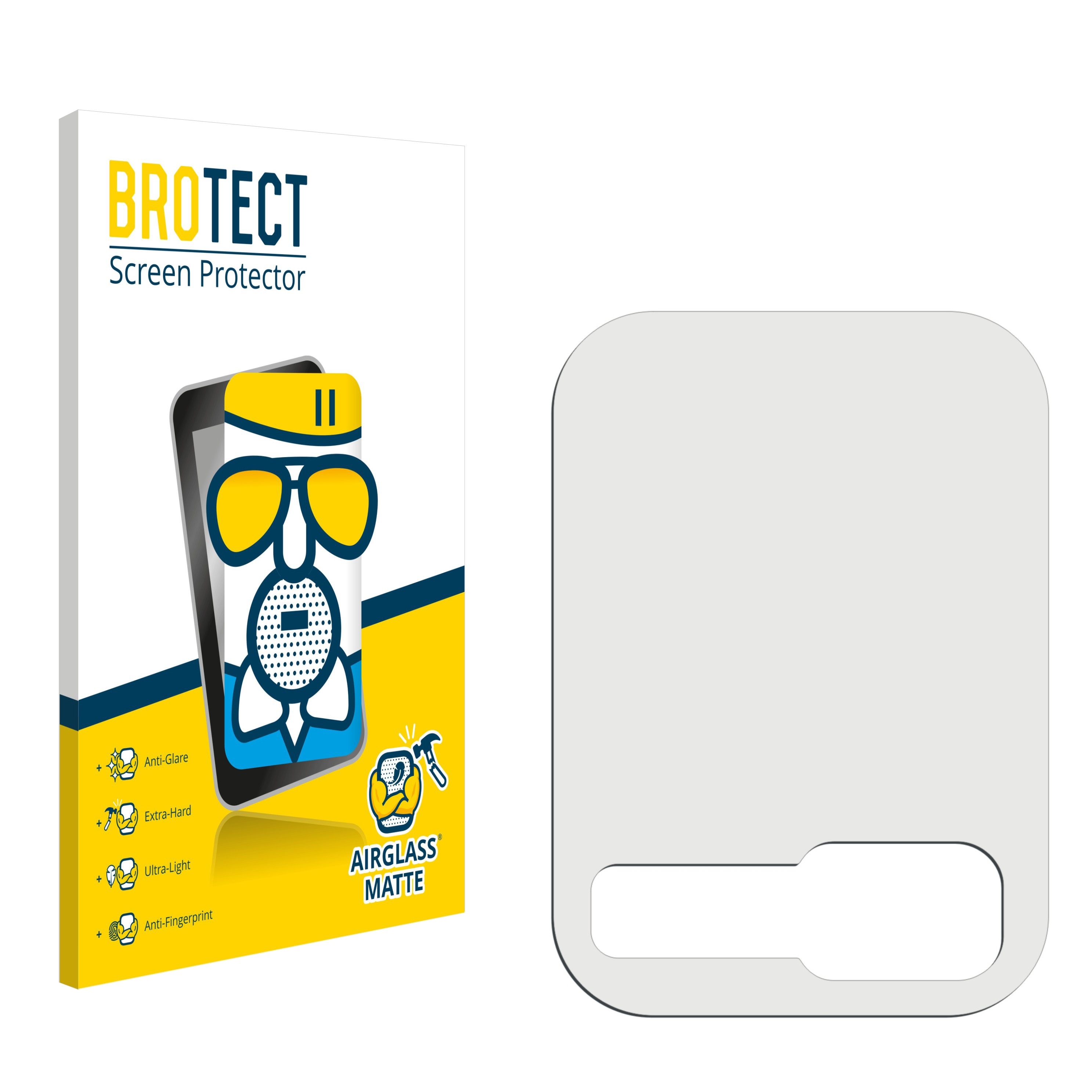 BROTECT Airglass matte Schutzfolie(für Medisana 570 Connect) BU