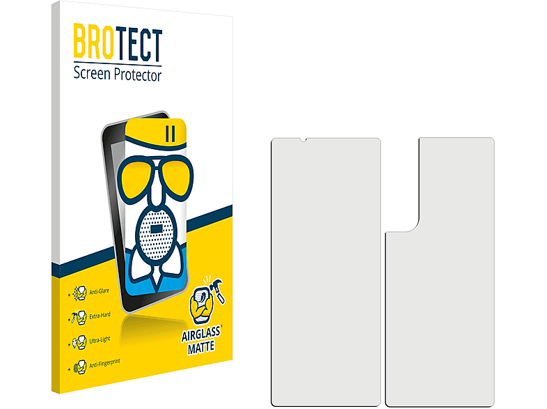 1 III) Schutzfolie(für Airglass matte BROTECT Xperia Sony