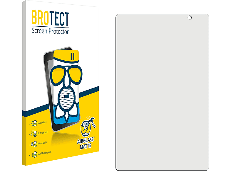 BROTECT Airglass Schutzfolie(für matte Acer ACTAB821)