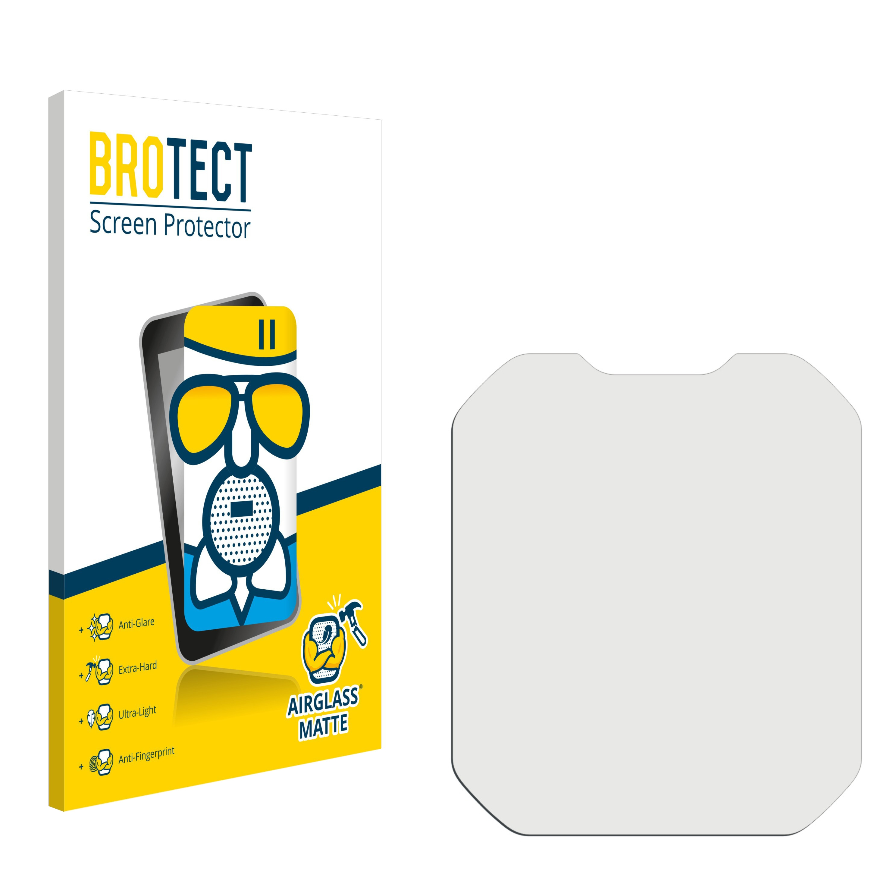 BROTECT Airglass matte Schutzfolie(für Pthtechus PTH 4G GPS)
