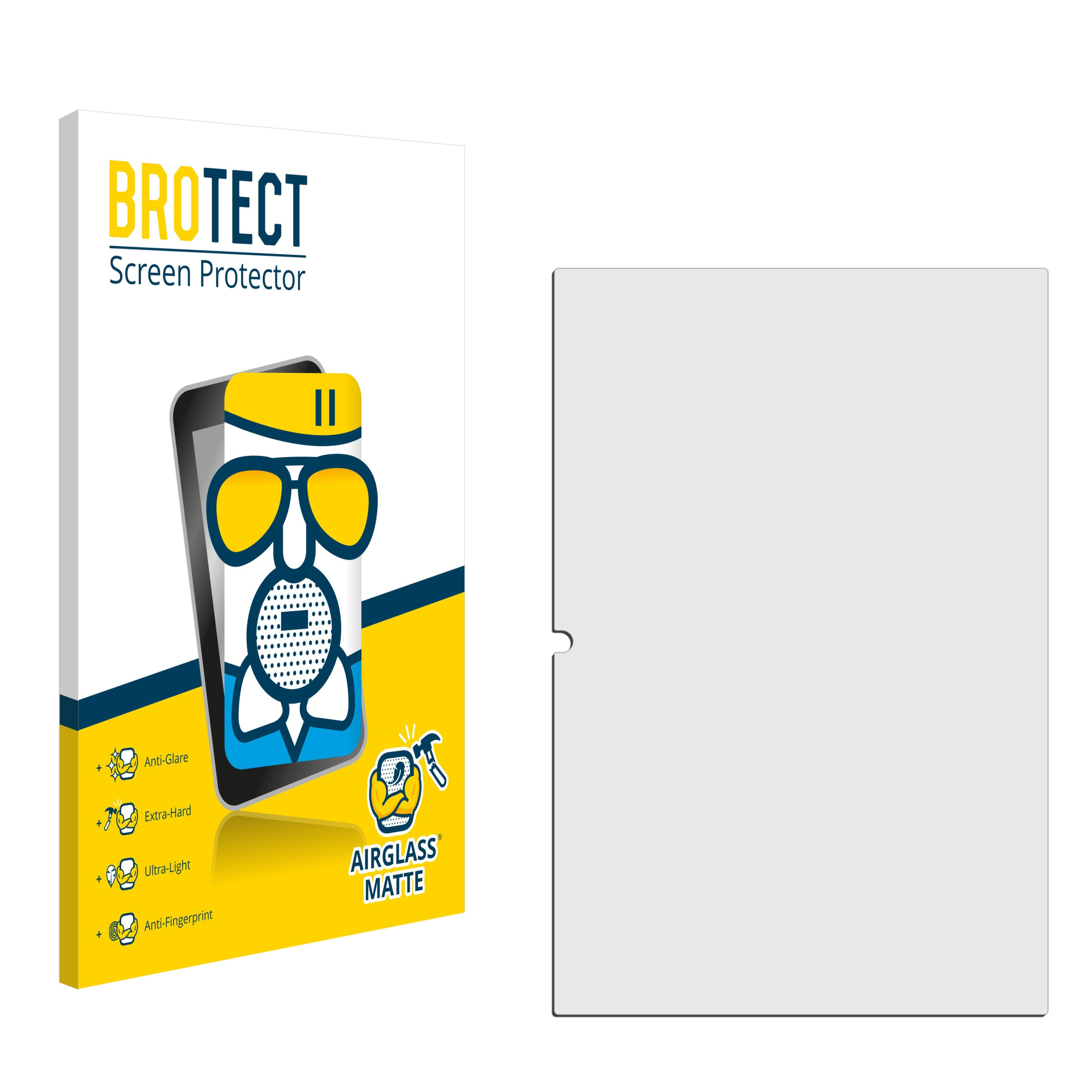 BROTECT Duoduogo Tab-S1) matte Schutzfolie(für Airglass