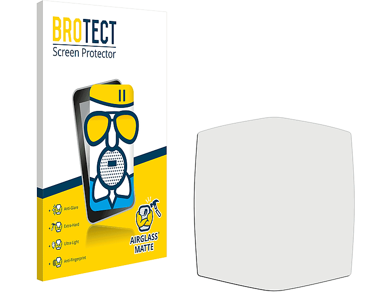 BROTECT Schutzfolie(für Bike CrazyFire matte Computer) Airglass