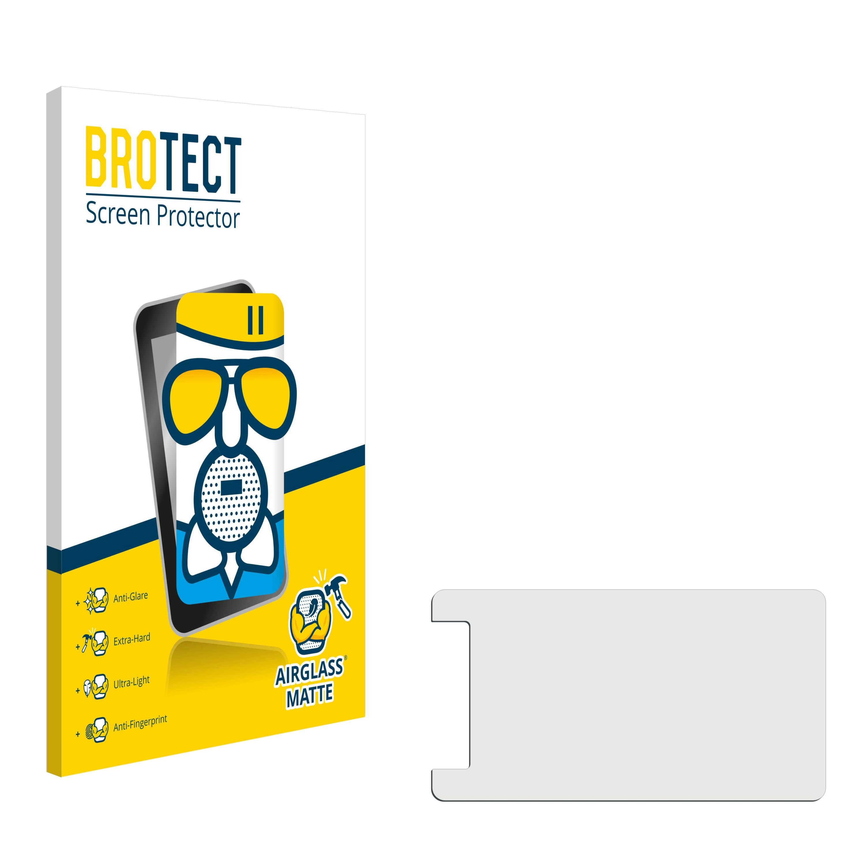 Bright) Schutzfolie(für matte SmallHD Airglass Ultra BROTECT 503