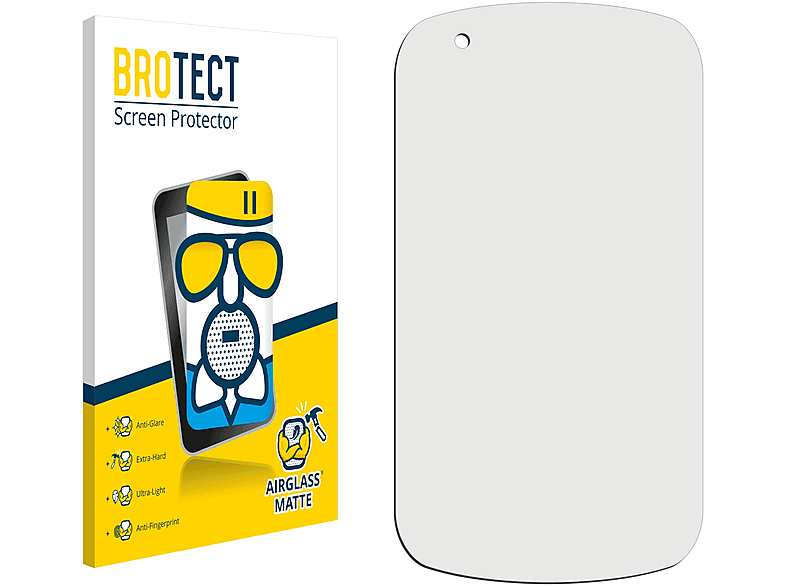 BROTECT Airglass matte Schutzfolie(für Mitac Mio Cyclo Discover Plus)