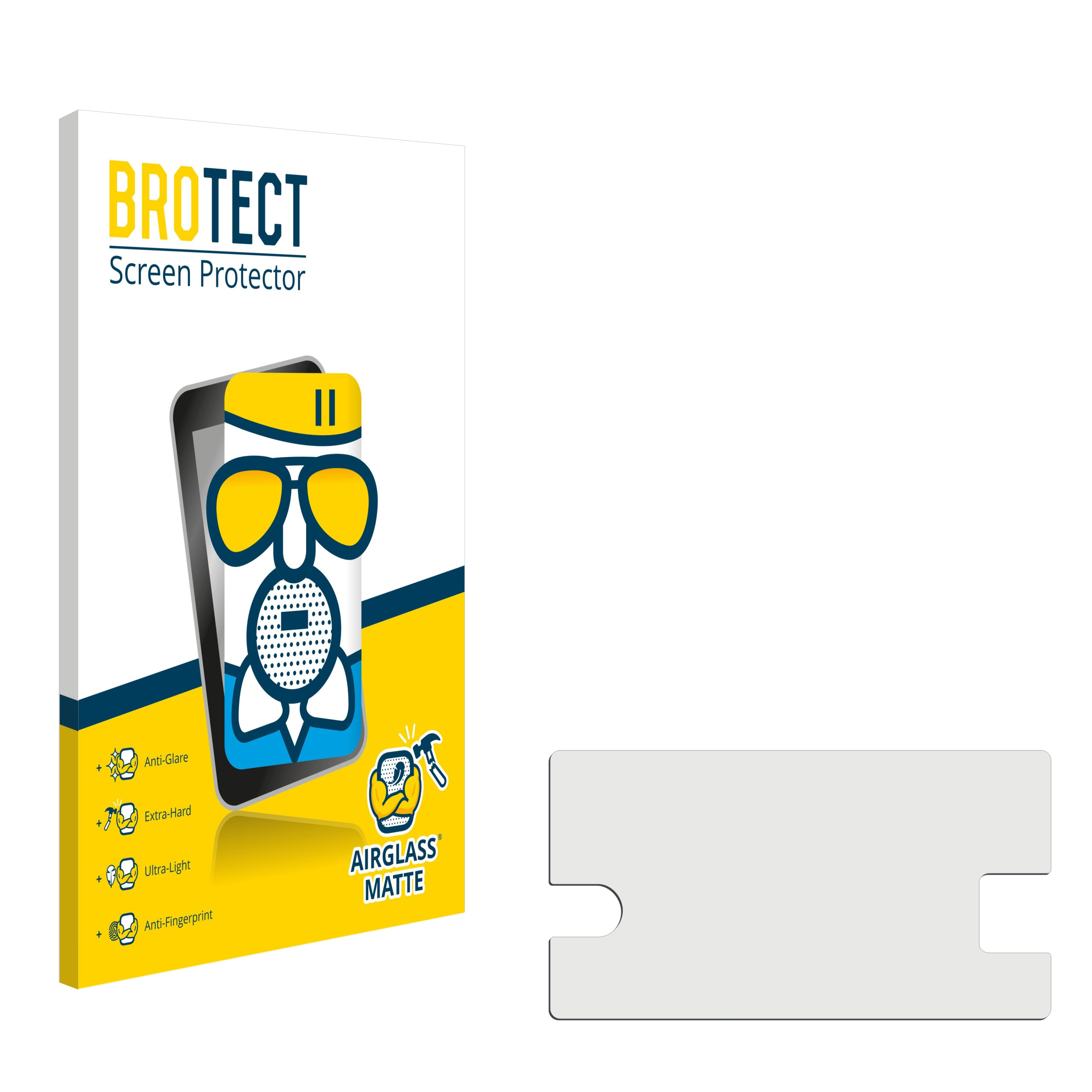 BROTECT Airglass matte Schutzfolie(für Pro) Hota D6