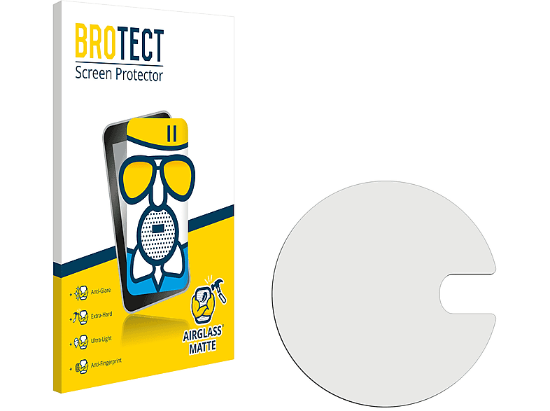 Airglass (43 BROTECT mm)) Schutzfolie(für TAG Carrera matte Heuer