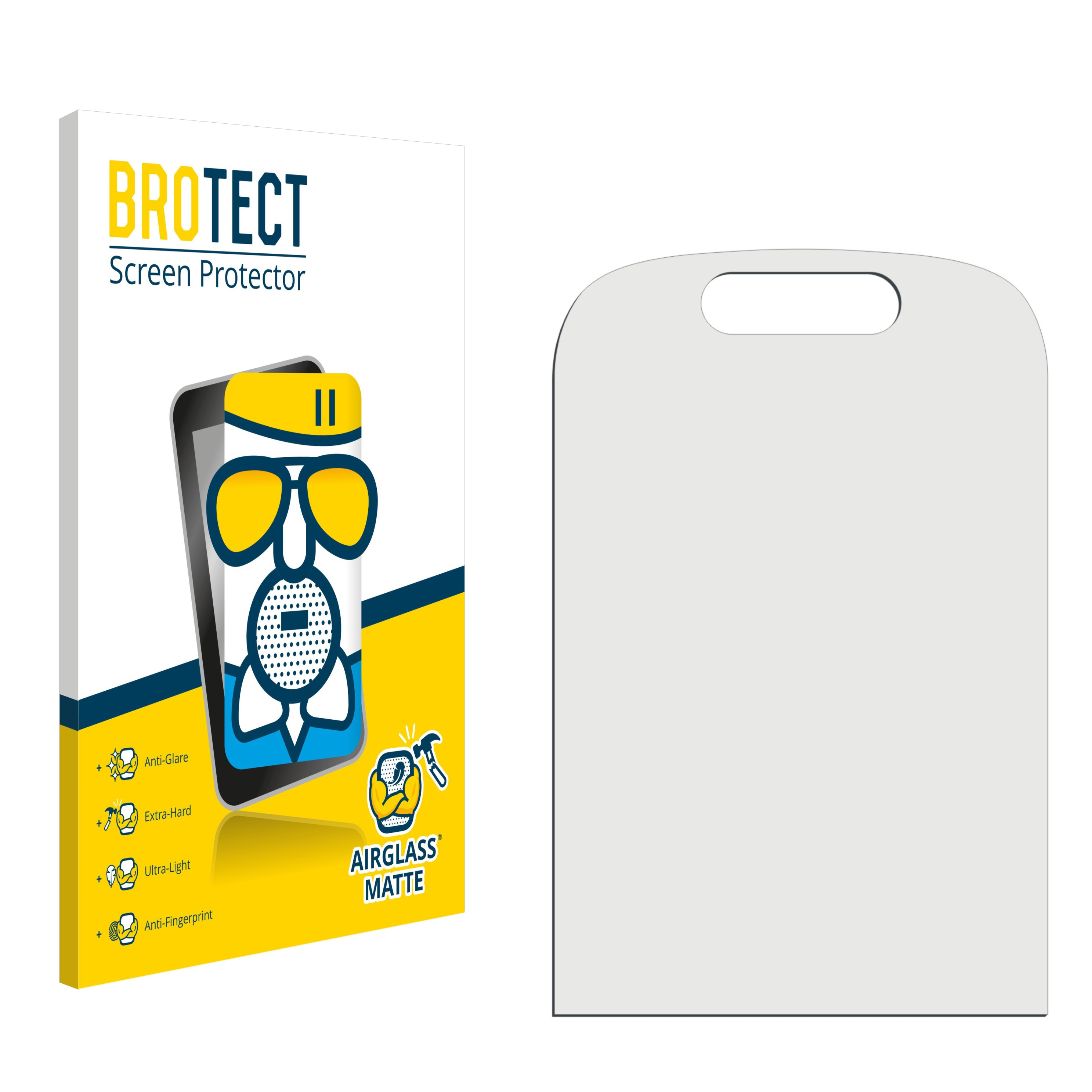 BROTECT Airglass matte Schutzfolie(für Beafon C40)