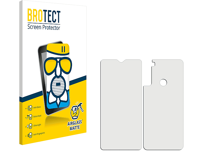 BROTECT matte Schutzfolie(für Note 2021) 8 Redmi Airglass Xiaomi