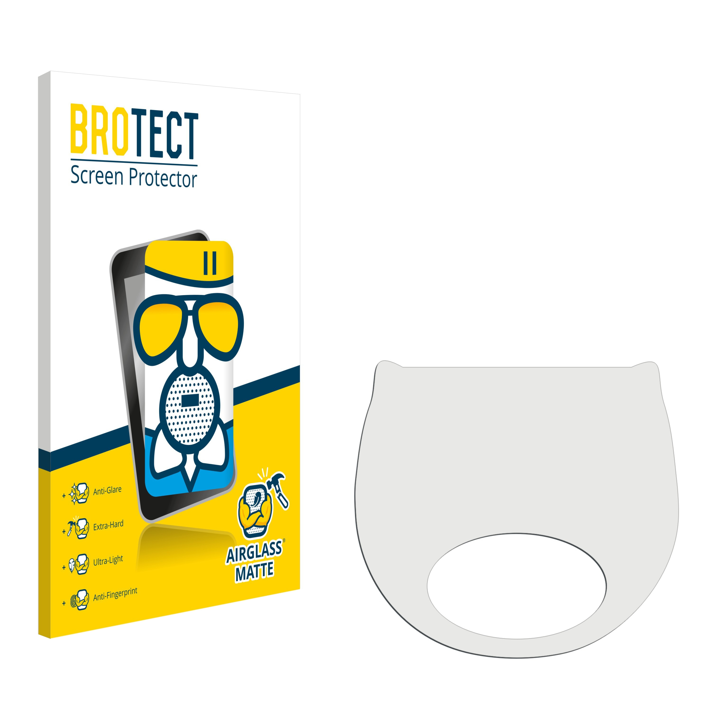 BROTECT Airglass matte Schutzfolie(für CityBlitz Beast CB076SZ)