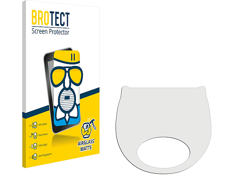 BROTECT Airglass matte Schutzfolie(für CityBlitz Beast CB076SZ)