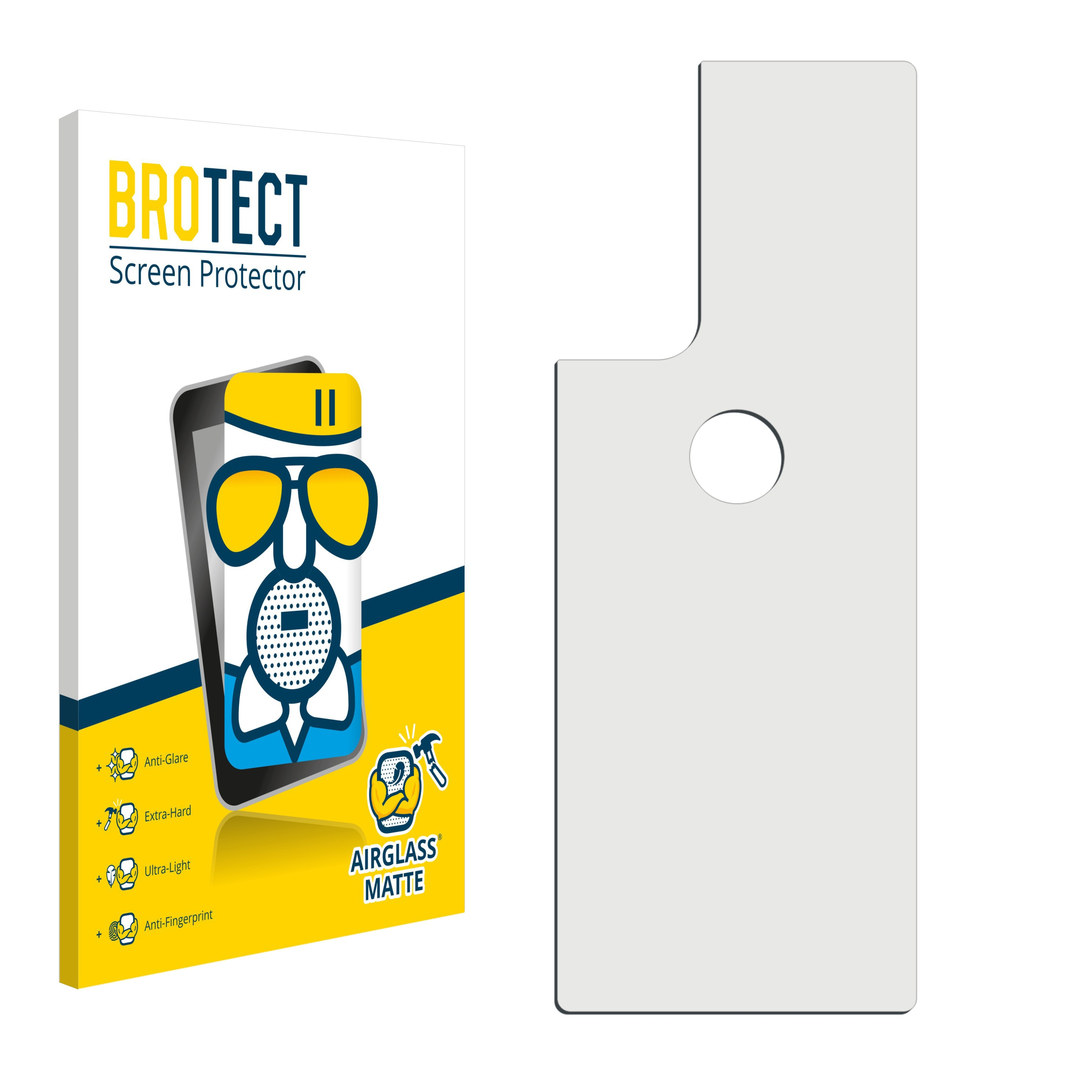BROTECT Airglass matte Schutzfolie(für 20 Edge Motorola Pro)