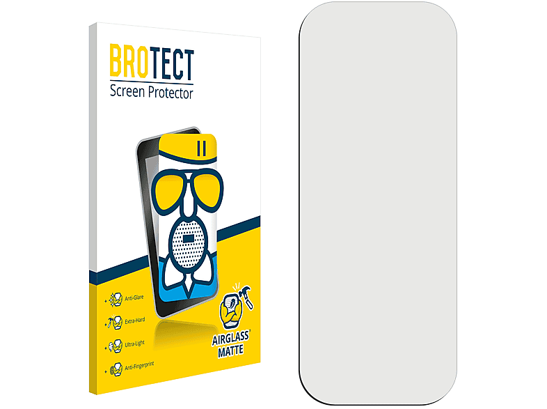 BROTECT Airglass matte Schutzfolie(für Technaxx TX-81) | Smartwatch Schutzfolien & Gläser