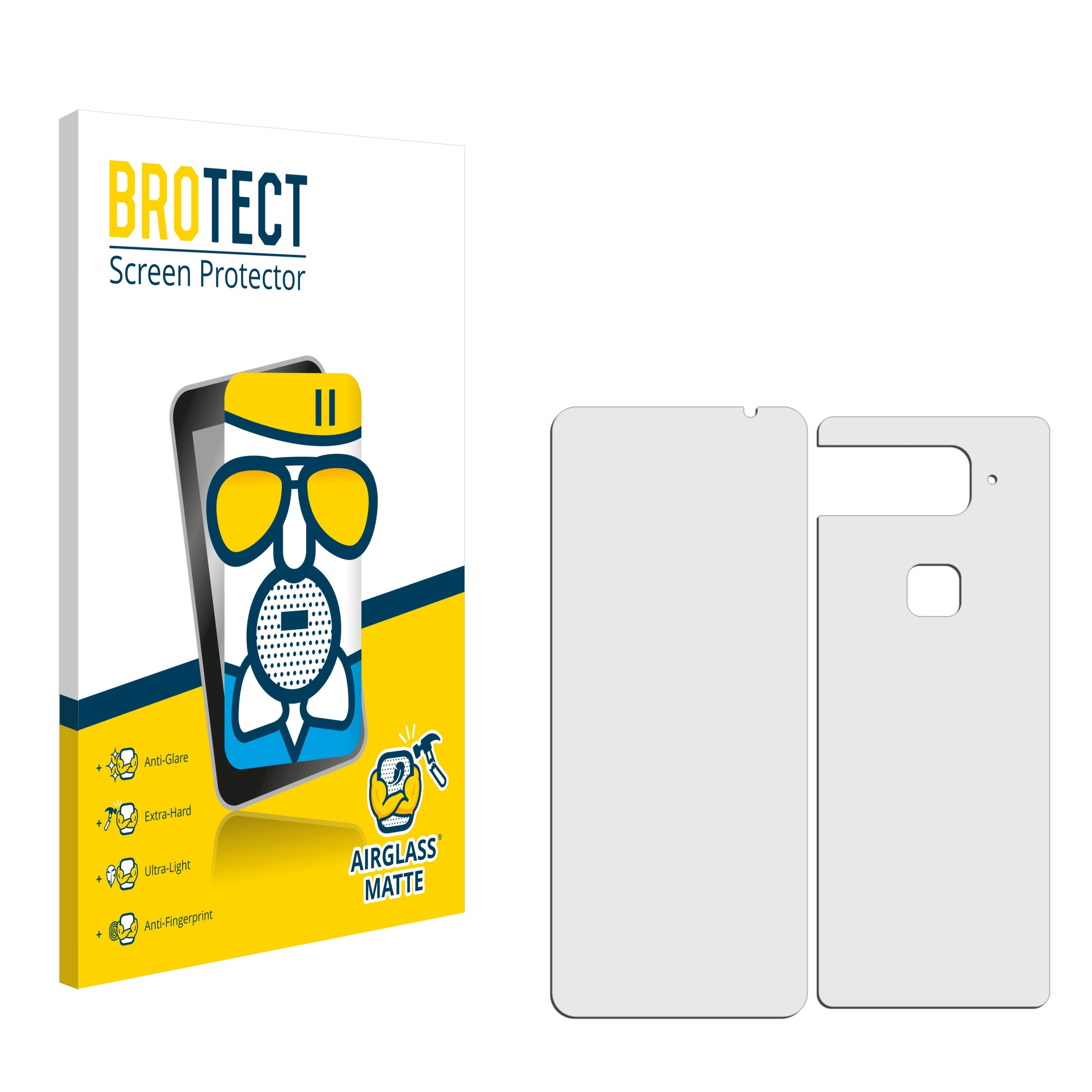 BROTECT matte Smartphone Airglass Snapdragon Insiders) ASUS Schutzfolie(für for
