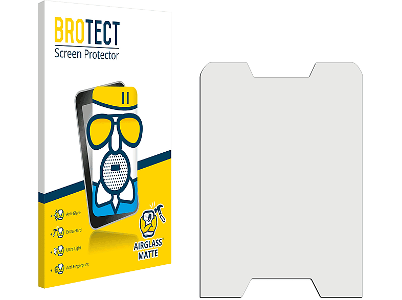 BROTECT 2) matte Airglass Ulefone Schutzfolie(für Armor Mini