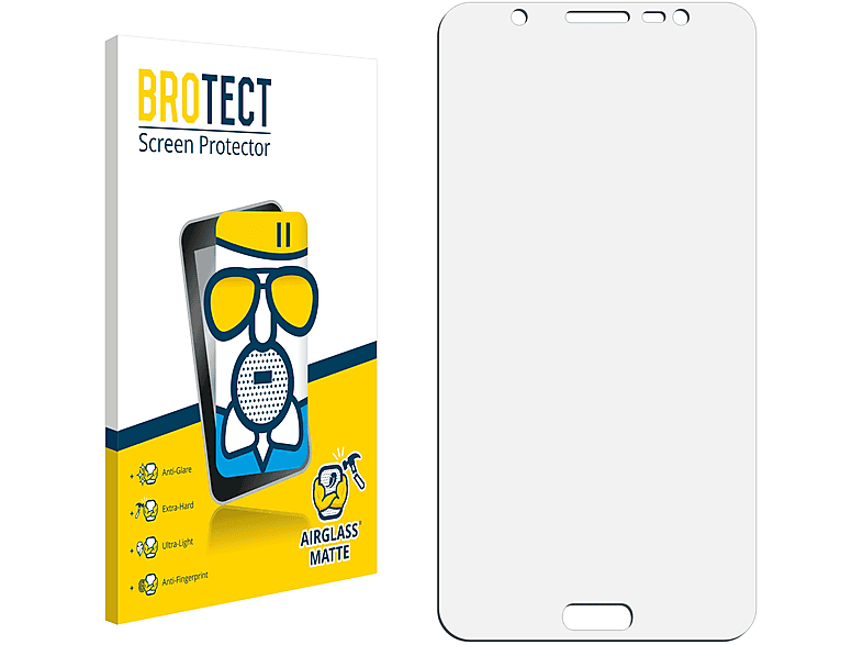 Samsung 2016) J7 BROTECT Airglass Galaxy Schutzfolie(für matte