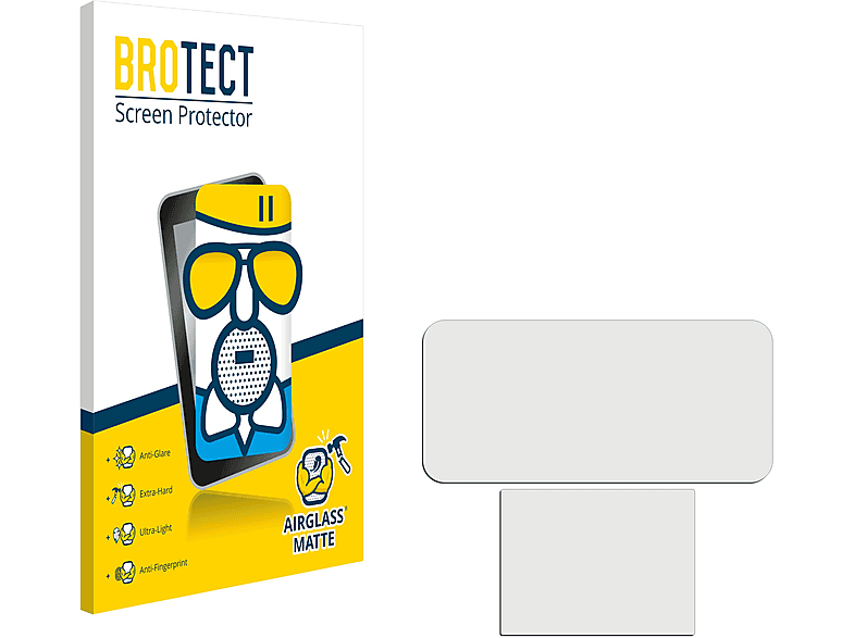 BROTECT Airglass XL) 2DS New Schutzfolie(für Nintendo matte