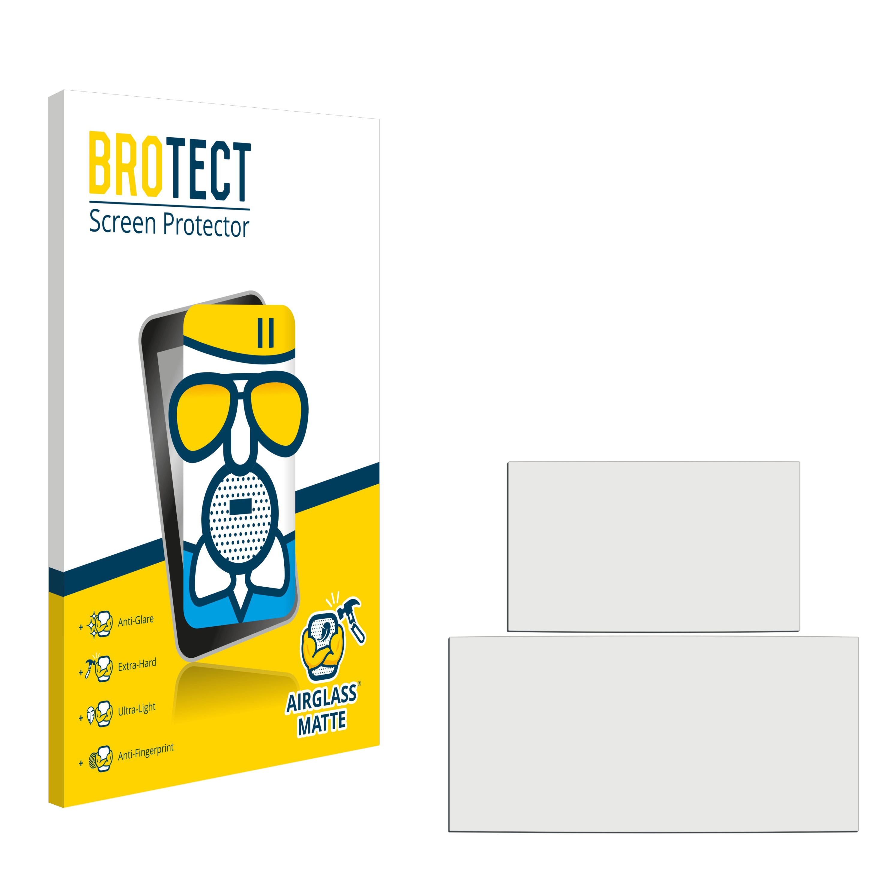 BROTECT Airglass matte Schutzfolie(für BMW 2015 System) i3 Infotainment
