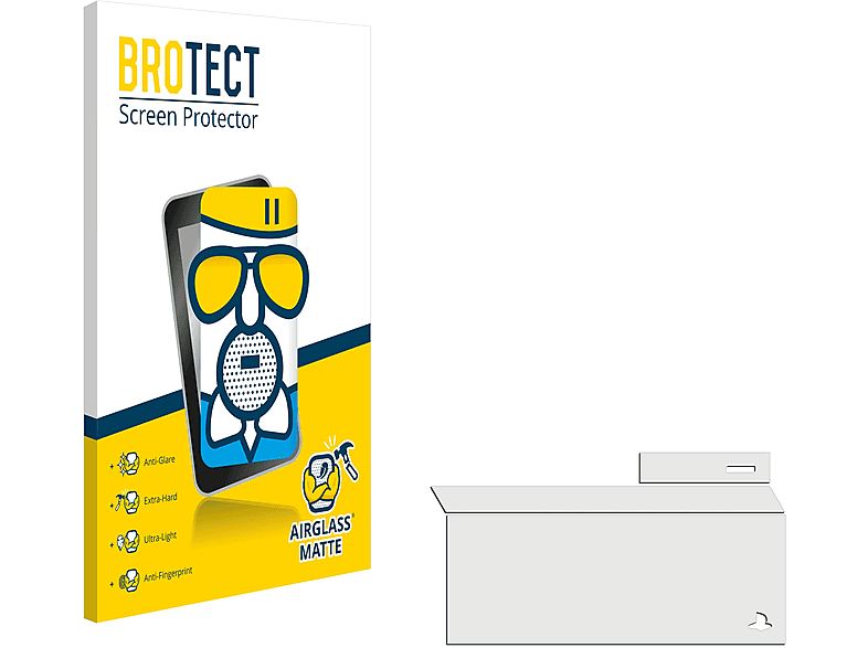 BROTECT Airglass matte Schutzfolie(für Sony PS4) 4 Playstation
