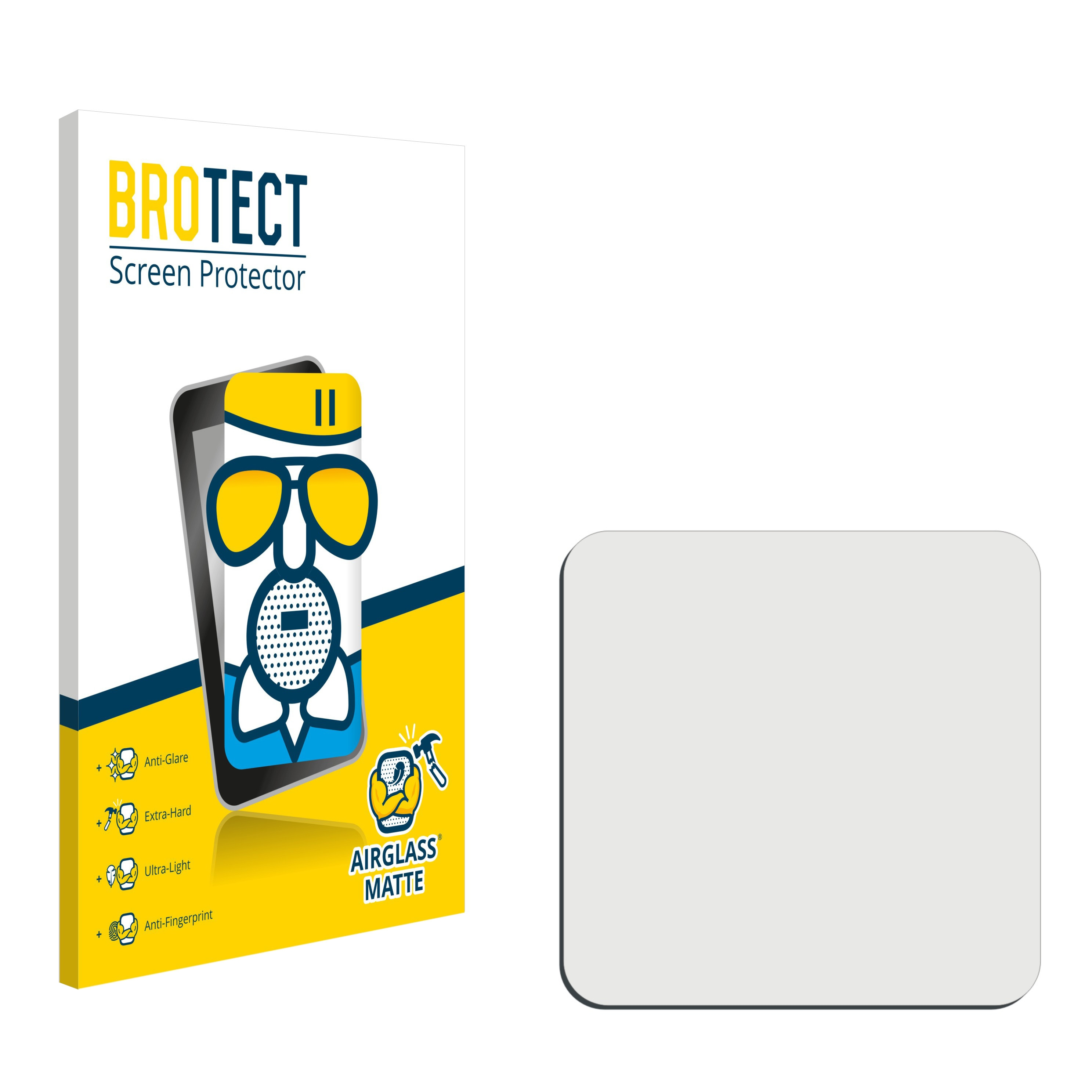 BROTECT Airglass matte Schutzfolie(für Apple Gen.)) nano iPod (6. 2011