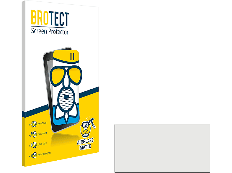 BROTECT Airglass matte Schutzfolie(für Audi A5 Cabrio Infotainment System) | Navi-Taschen & -Schutzfolien