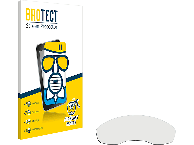 BROTECT Airglass matte Schutzfolie(für Audi A6 4G FL 2017 Tachoanzeige)