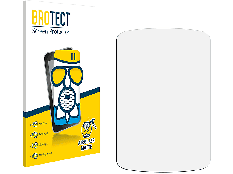 BROTECT Airglass 520 Edge Plus) Garmin Schutzfolie(für matte