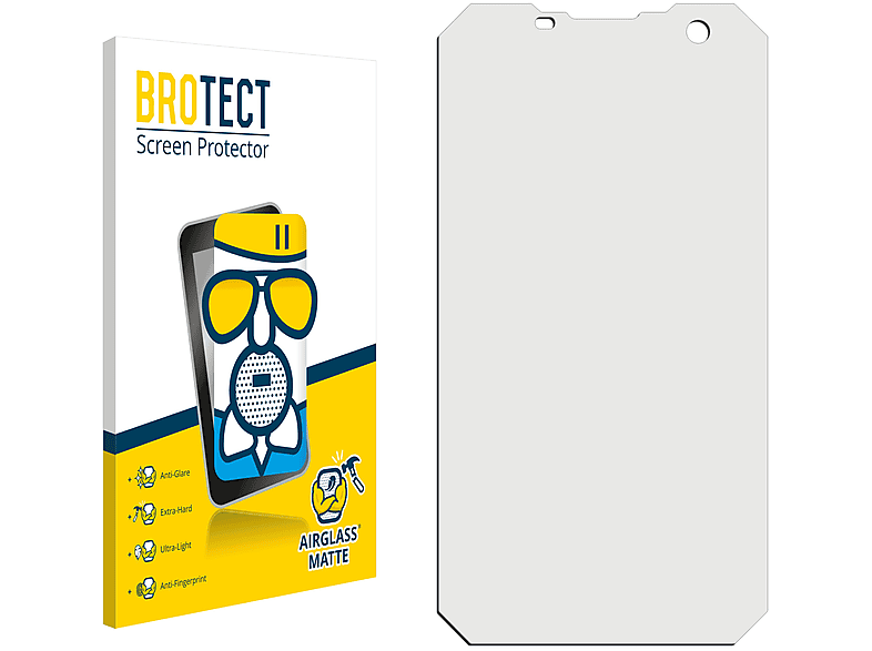 BROTECT Airglass matte Schutzfolie(für SkyCaddie SX500) | Navi-Taschen & -Schutzfolien