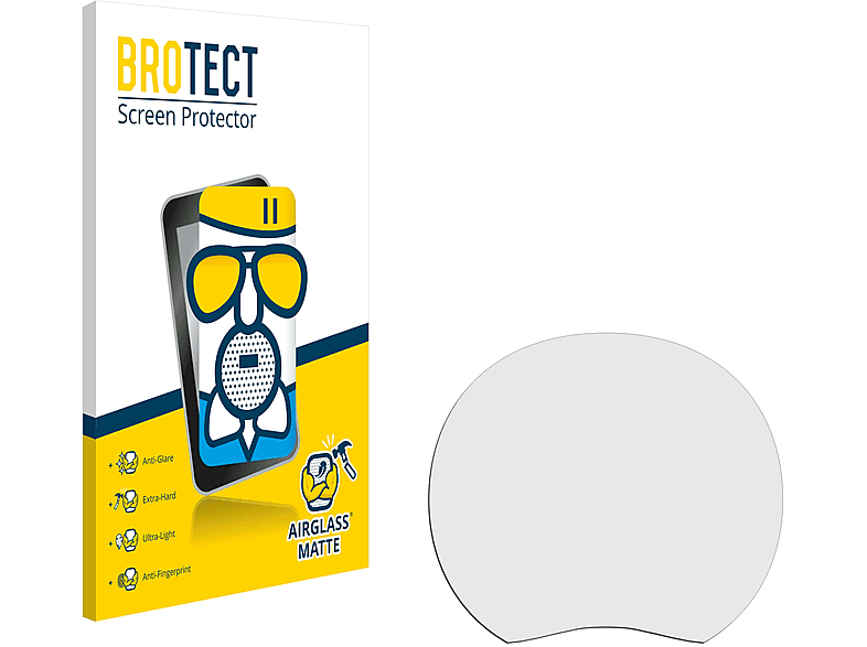 BROTECT Airglass matte Schutzfolie(für Qbic Technology TD-0350) | Tabletschutzfolien