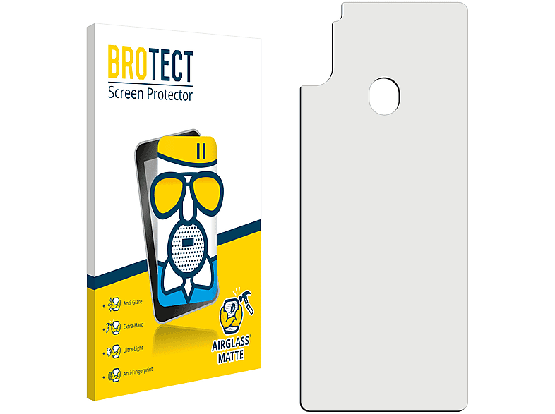 BROTECT Schutzfolie(für Samsung A11) Airglass Galaxy matte